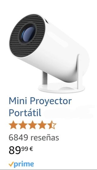 Mini Proyector portátil Astarama