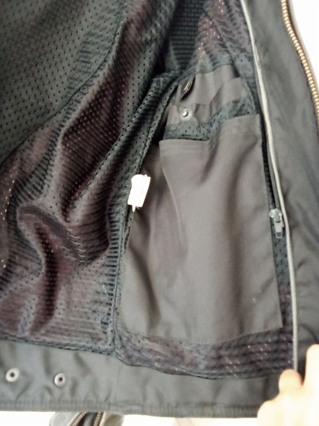 Casaco motard em pele S/M