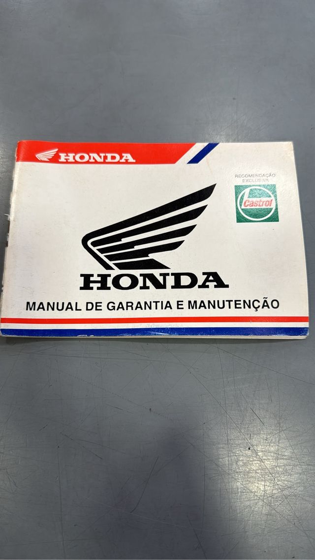 Honda manuais de garantia de manutencao