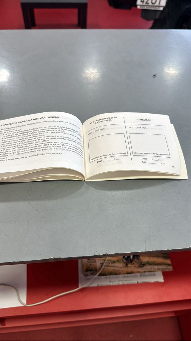 Honda manuais de garantia de manutencao