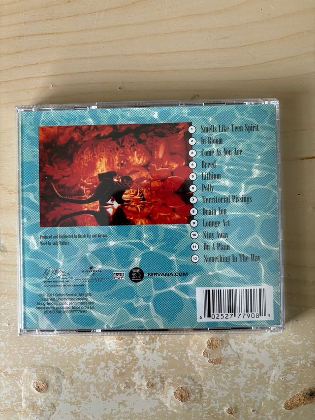 Nirvana Nevermind CD