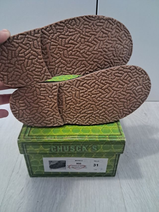 Botines Chusck's Número 31