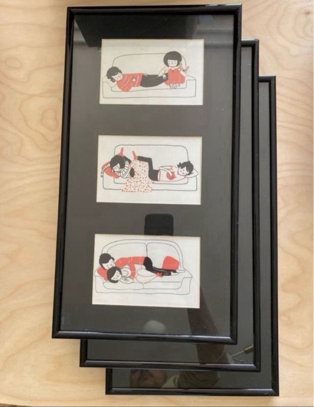 3 x Marco para 3 fotos