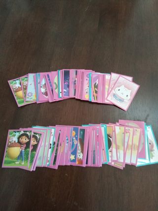 Cromos álbum La casa de muñecas de Gabby