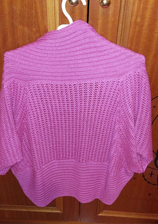 Chaqueta corta de punto