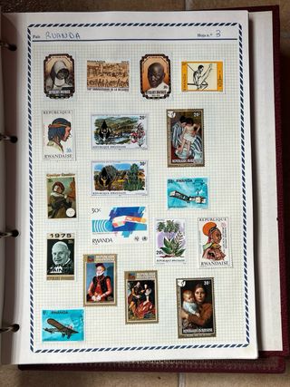 Album de Sellos album club filatelico Reiper