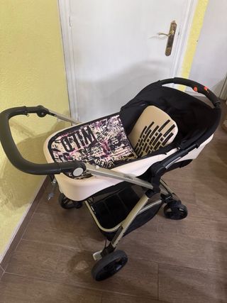 Carrito de paseo+maxicosi+capazo+funda Be Cool