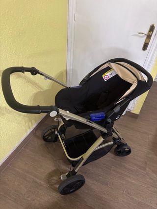 Carrito de paseo+maxicosi+capazo+funda Be Cool
