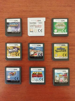 JUEGOS DS y 3DS