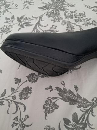 Zapatos piel negros Fosco