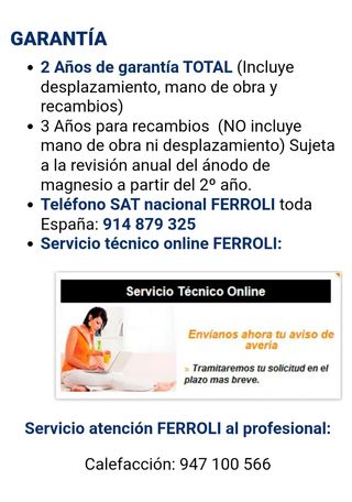 TERMO INTELIGENTE FERROLI TITANO TWIN