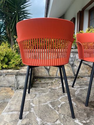 4 Sillas de jardín NUEVAS