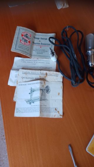 singer antigua con documentacion