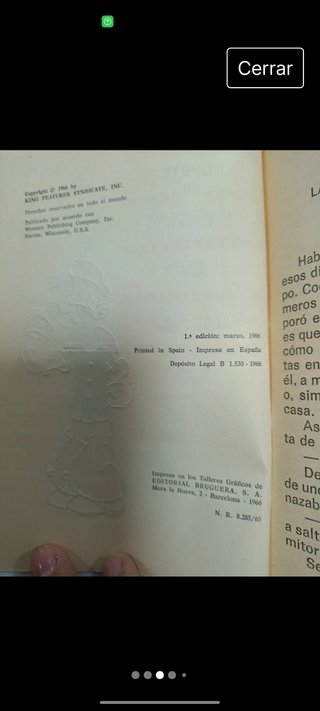 Popeye. Horas alegres. N° 9