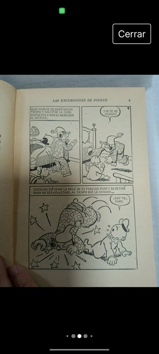 Popeye. Horas alegres. N° 9