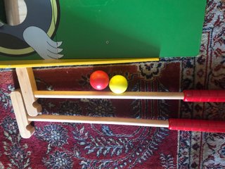 Juguete de madera “mini golf”