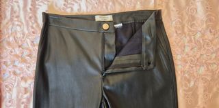 Pantalón polipiel El Corte Inglés