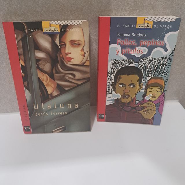 Libros barco de vapor