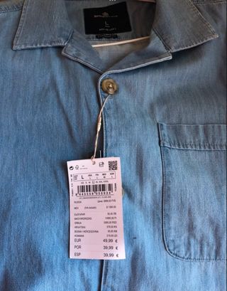 chaqueta vaquera de hombre por estrenar de Springf