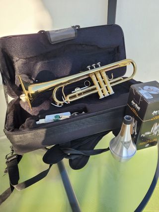 Trompeta roy benson dorada, boquillas,..