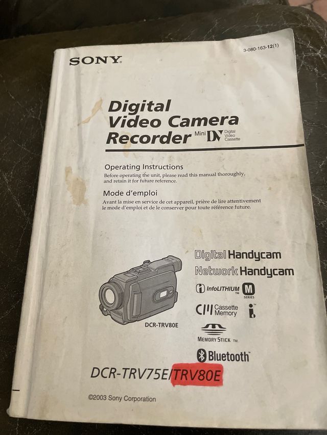 Video Handycam Sony