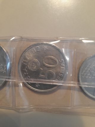 Monedas ESPAÑA 82