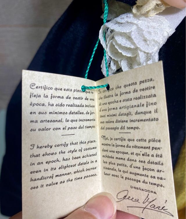 Muñeca de vinilo Demelza figura Seleccion Marin