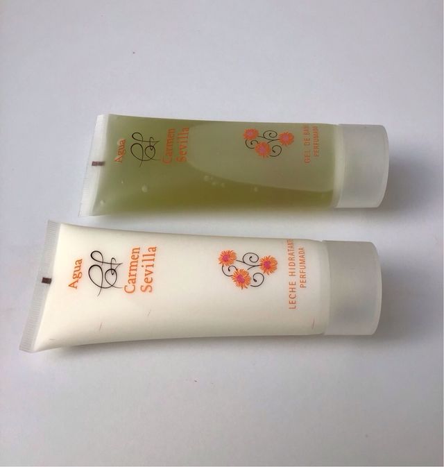 Leche hidratante+Gel de baño Carmen Sevilla, 100mL
