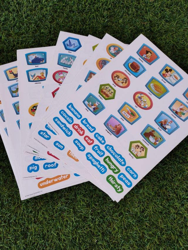 Magic English DVD's/comics/diccionario