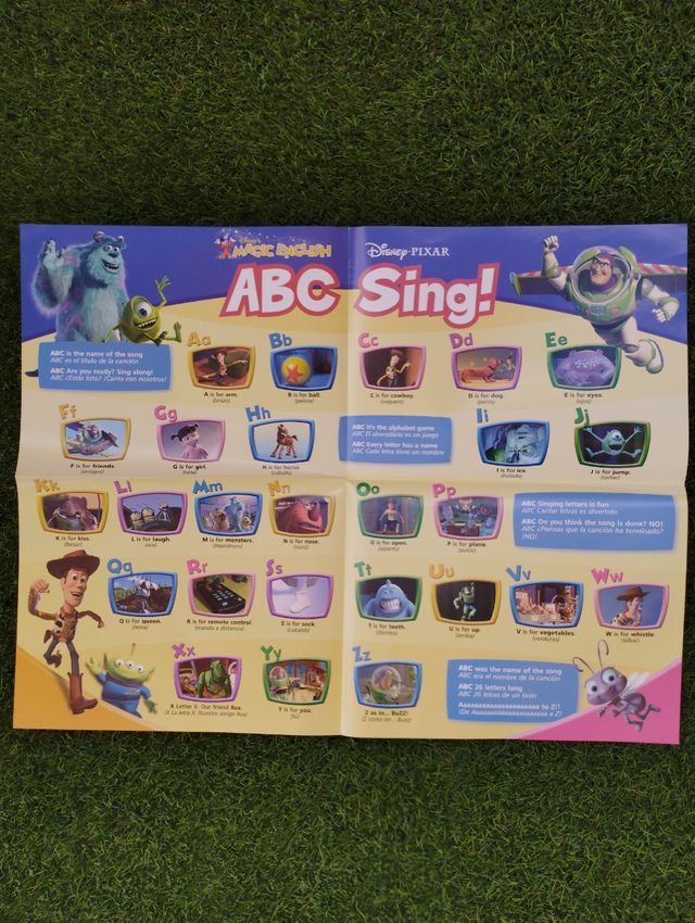 Magic English DVD's/comics/diccionario