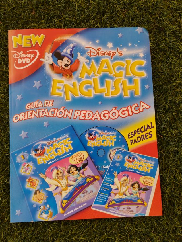 Magic English DVD's/comics/diccionario