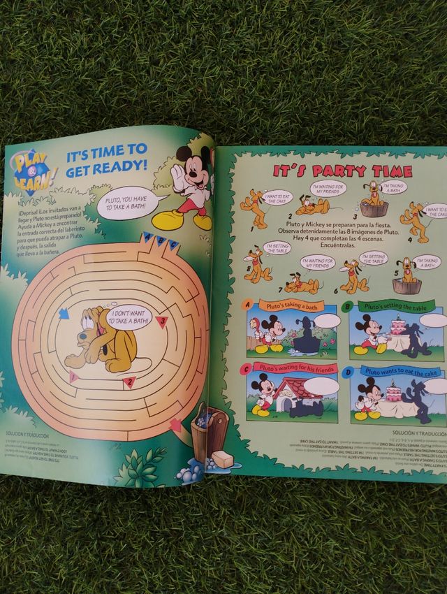 Magic English DVD's/comics/diccionario