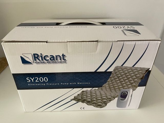 Colchoneta antiescaras con compresor