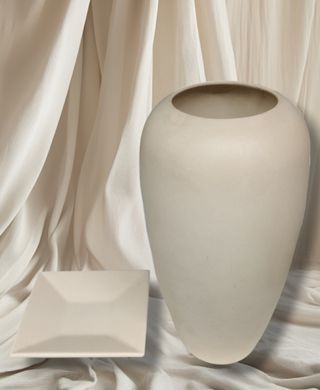 Vaso + posacenere vintage in ceramica Club House