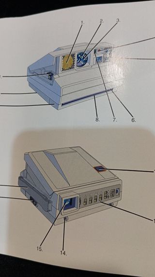 Macchina fotografica polaroid