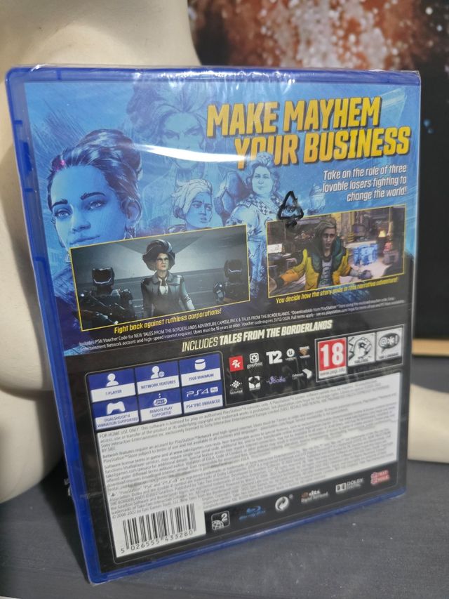 Tales From the Borderlands PS4 | Selado