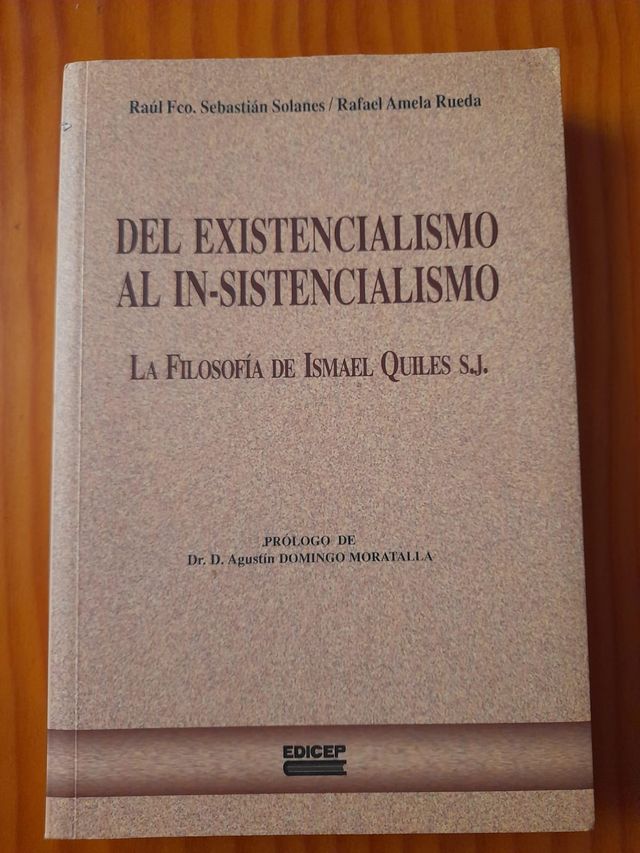 Del existencialismo al in-sistencialismo