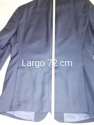 Americana azul marino hombre