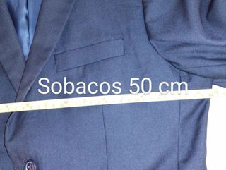 Americana azul marino hombre