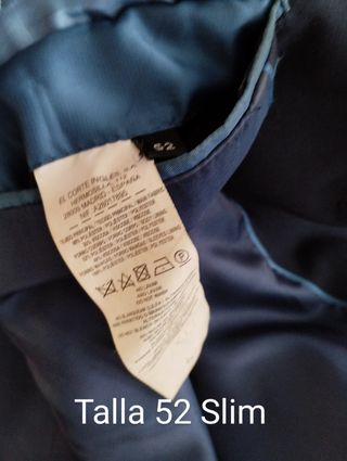 Americana azul marino hombre