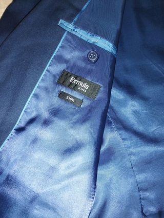 Americana azul marino hombre