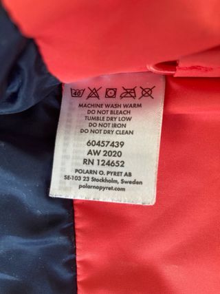 Abrigo Talla 104 Polarn o pyret