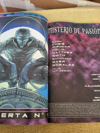 Comic Iconos X-Men. Rondador Nocturno