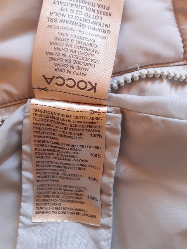 Piumino invernale Kocca