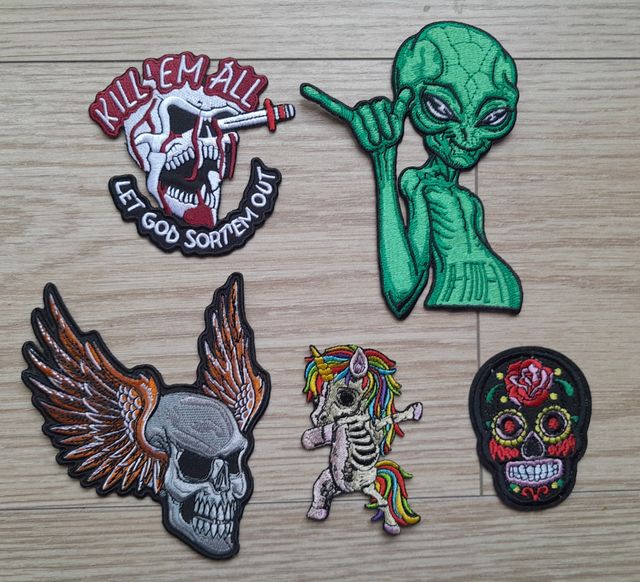 Lote parches bordados