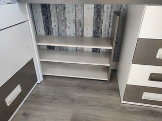 Dormitorio juvenil con cama nido