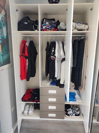 Dormitorio juvenil con cama nido