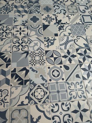 Azulejos hidráulicos baño