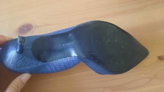 Zapatos salón azul marino