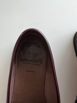 Mocasines granate Wonders